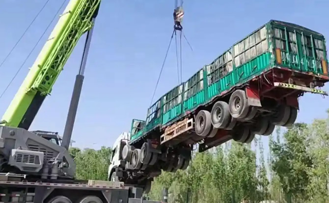 漯河道路脱困救援案例